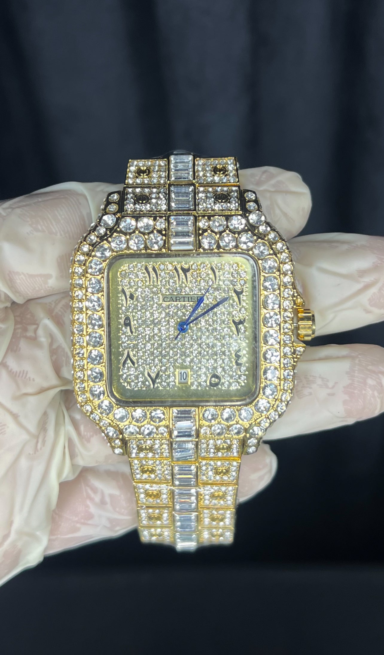 CARTIER STONE ARABIC DIAL