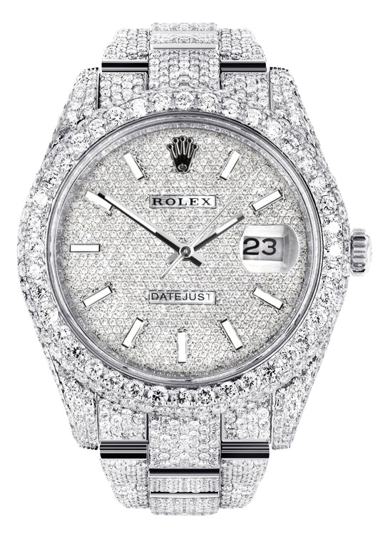 Rolex Silver Diamond